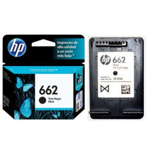Hp 662 black ink advantage cartridge (CZ103AL)