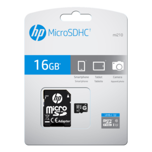 HP MICROSDHC mi210 (SDU16GBHC10HP-EF)