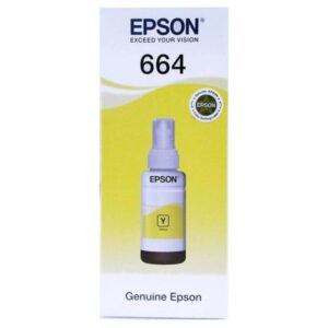 Epson 664 Yellow Ink Bottle (C13T664498)