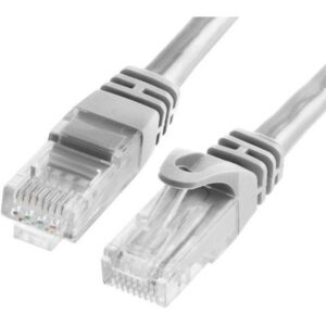 STek RJ45 Cat6 Ethernet Patch Internet Cable Grey 10M