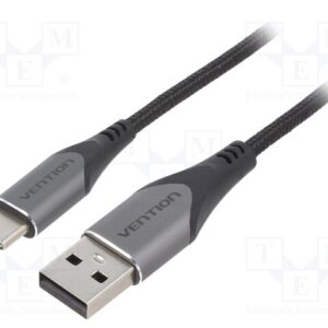 Vention USB-C to USB-2.0A Cable 1M Grey – VEN-CODHF