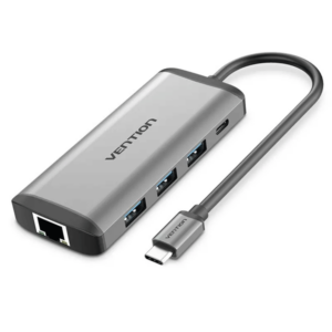 Vention Type C To Multi-Function 8 In 1 Docking Station VEN-CNDHB