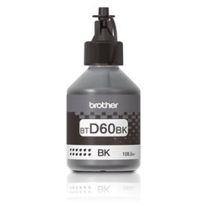 BT-D60BK Genuine Brother High Yield Ink Bottle Black