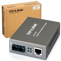 TP-Link MC210CS Gigabit Single-Mode Media Converter.