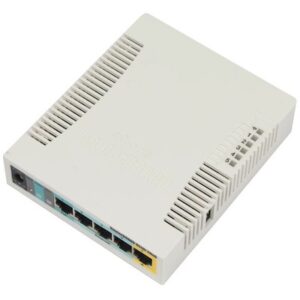 Mikrotik RB951UI-2HND Wireless Router.