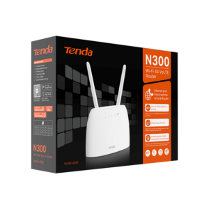 Tenda 4G06 N300 Wi-Fi 4G VoLTE Router.