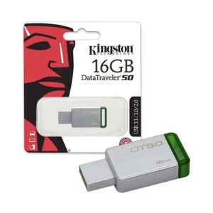 Kingston 16GB Data traveler DT50 USB 3.0 Flash Drive (Green)
