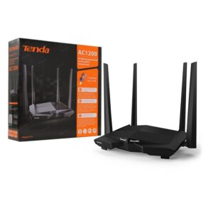 Tenda AC10 Dual Band AC1200 Gigabit Wi-Fi Router.
