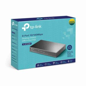 TP-Link 8-Port 10/100Mbps Desktop Switch with 4-Port PoE TL-SF1008P